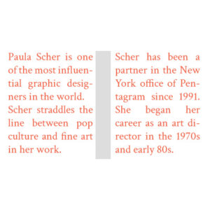 tipografia - espacio entre columnas